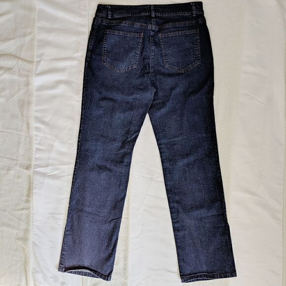 EILEEN FISHER Five Pockets Blue mid rise Jeans - Picture 4 of 8